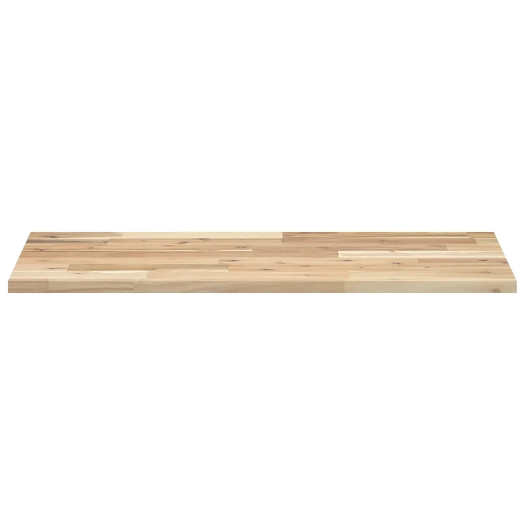 Piano da Bagno Non Trattato 80x40x2 cm Legno Massello di Acacia 3279656