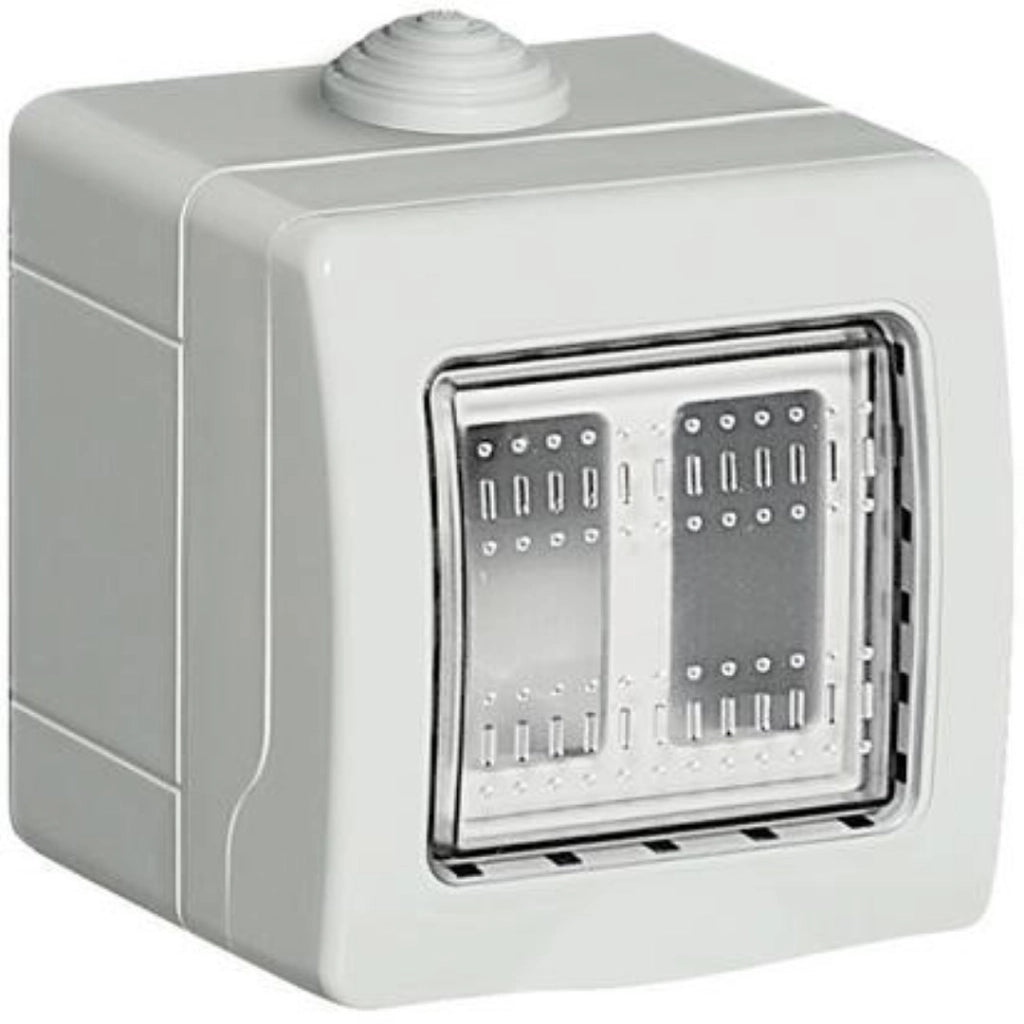 Bticino S25502E Custodia Per Esterno Bianco 2 Moduli - Bticino