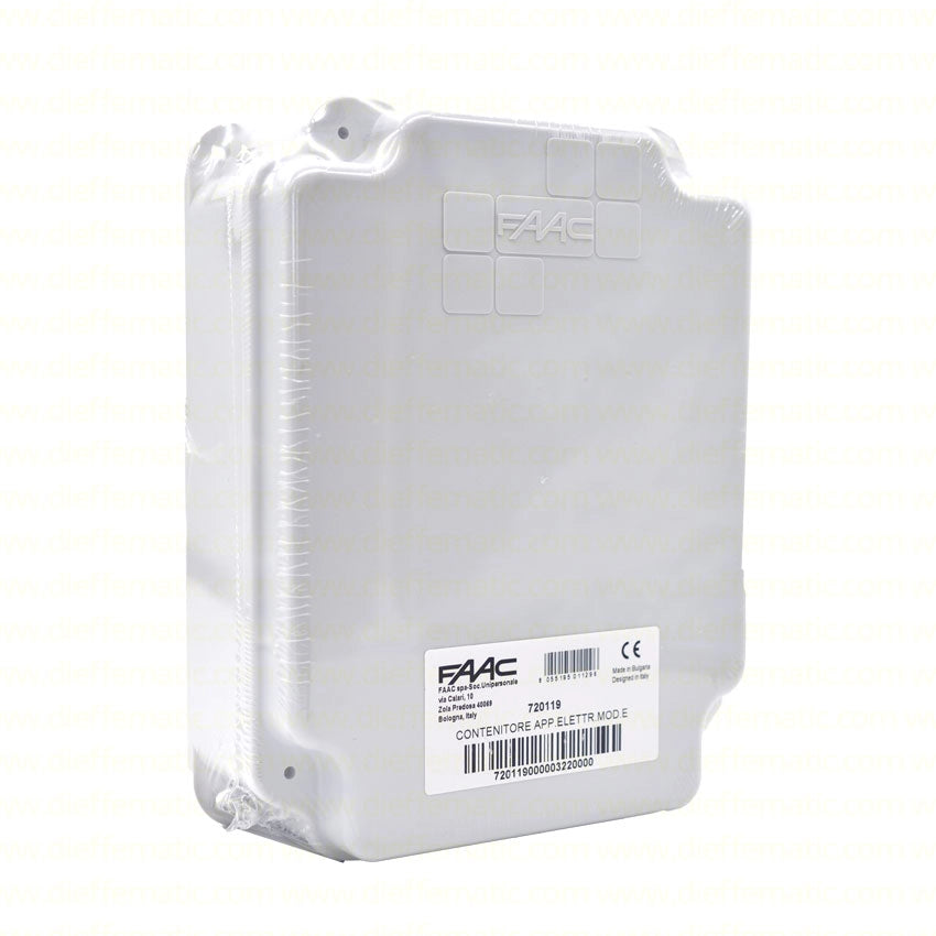 CONTENITORE MOD. E PER SCHEDE ELETTRONICHE PER ATTUATORE 415 230V FAAC 720119