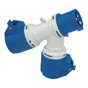 BRENNESTUHL - DISTRIBUTORE A 2 PRESE CEE 230V/16A IP44