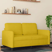 Divano a 2 Posti-Sofa 2 Posti giallo 120 cm in Velluto 162355