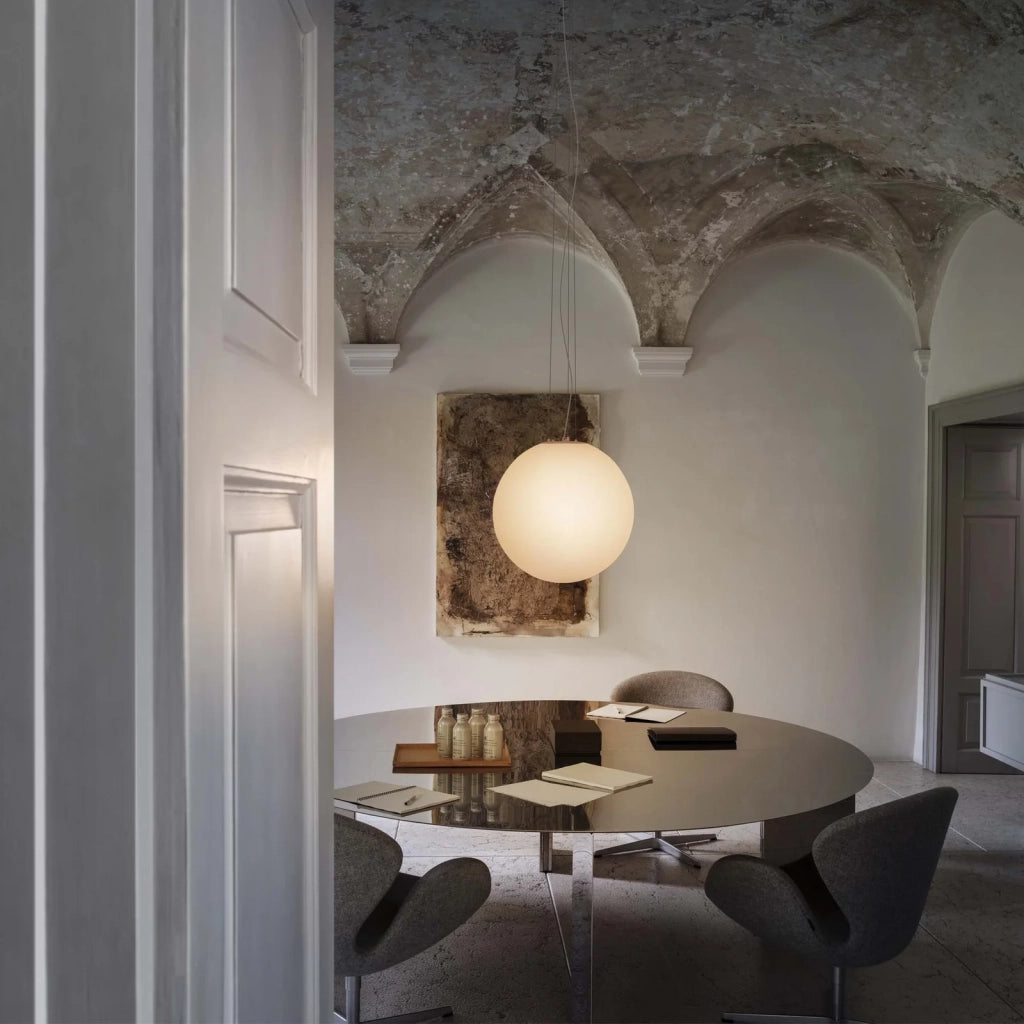Lampadario A Sospensione Mapa 1 Luce G9 Bianco