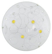 Plafoniera Candellux Astro 30cm LED 10W bianca 6500K
