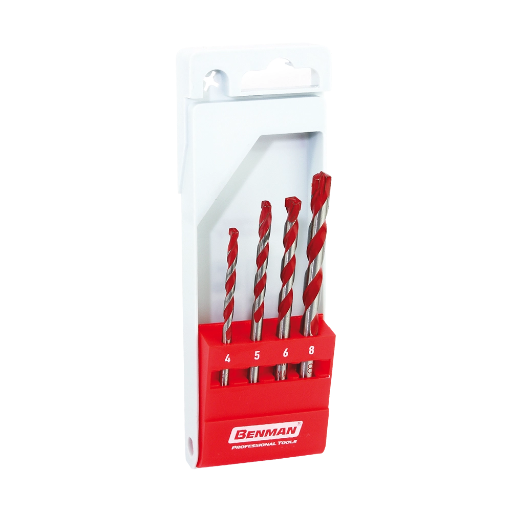 SET DI PUNTE PER GRANITO 4 PZ - BENMAN 