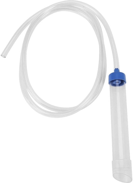 Cambiavalvola con effetto sifone per acquari - Lunghezza tubo 150 cm - Materiale PVC - Diametro valvola 17,4 x 2,8 cm - Peso 88 g