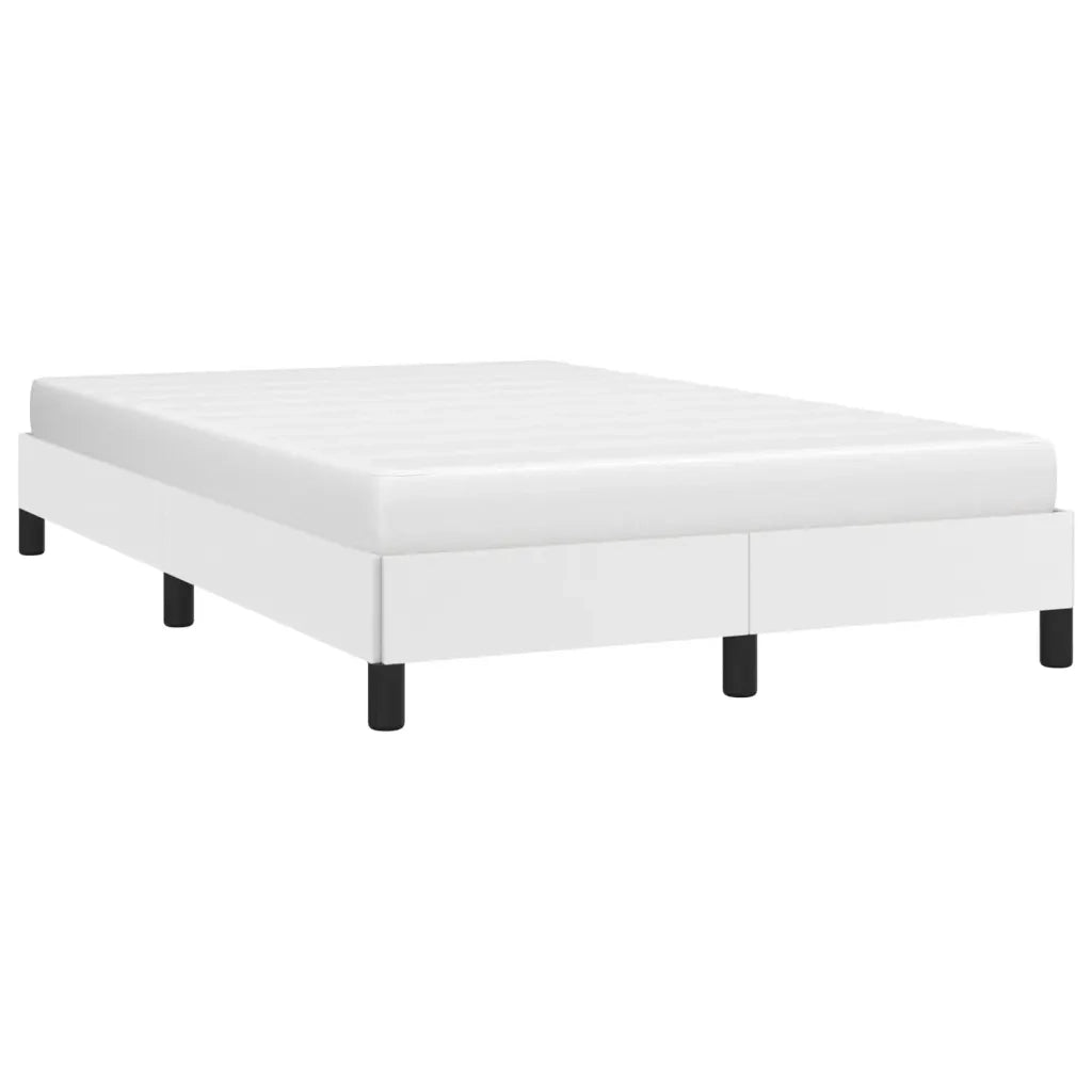 Giroletto senza Materasso Bianco 120x190 cm Similpelle 379497