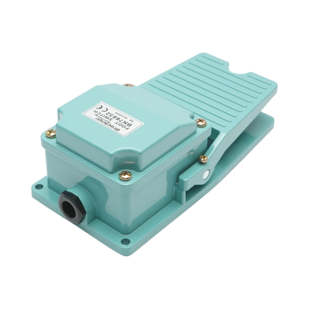 Comando a pedale con contatto elettrico 250V/5A Breckner Germany