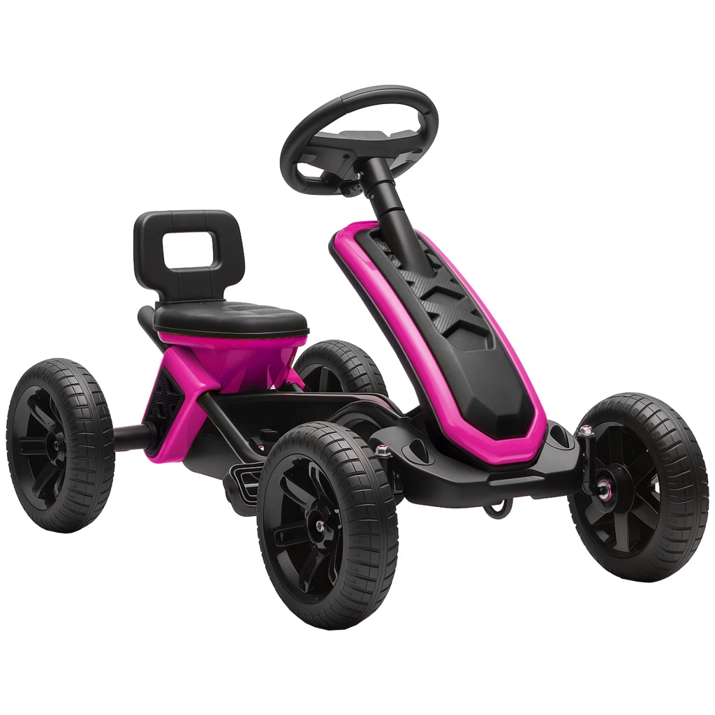 Portagiochi con Ruote per Bambini 2-5 Anni ¨C Minimal ¨C Rosa Metallo