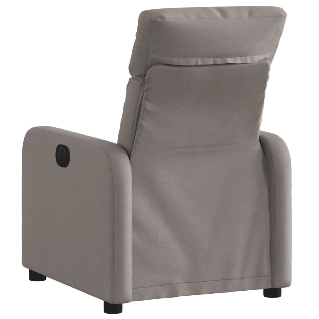 Poltrona Reclinabile in Tessuto Tortora 374172