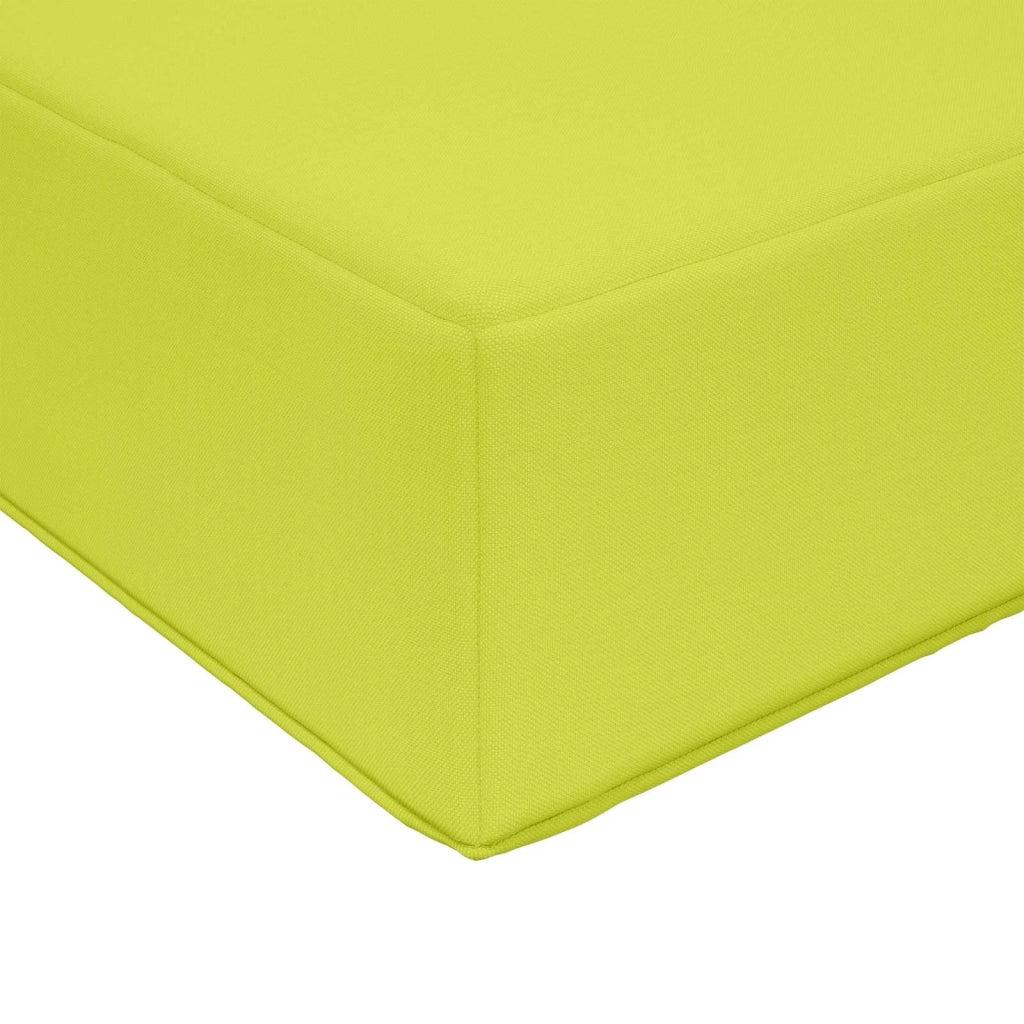 Cuscino per divano da esterno 2 pcs Verde Poliestere 900715
