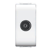 Presa Life Coassiale TV F bianco