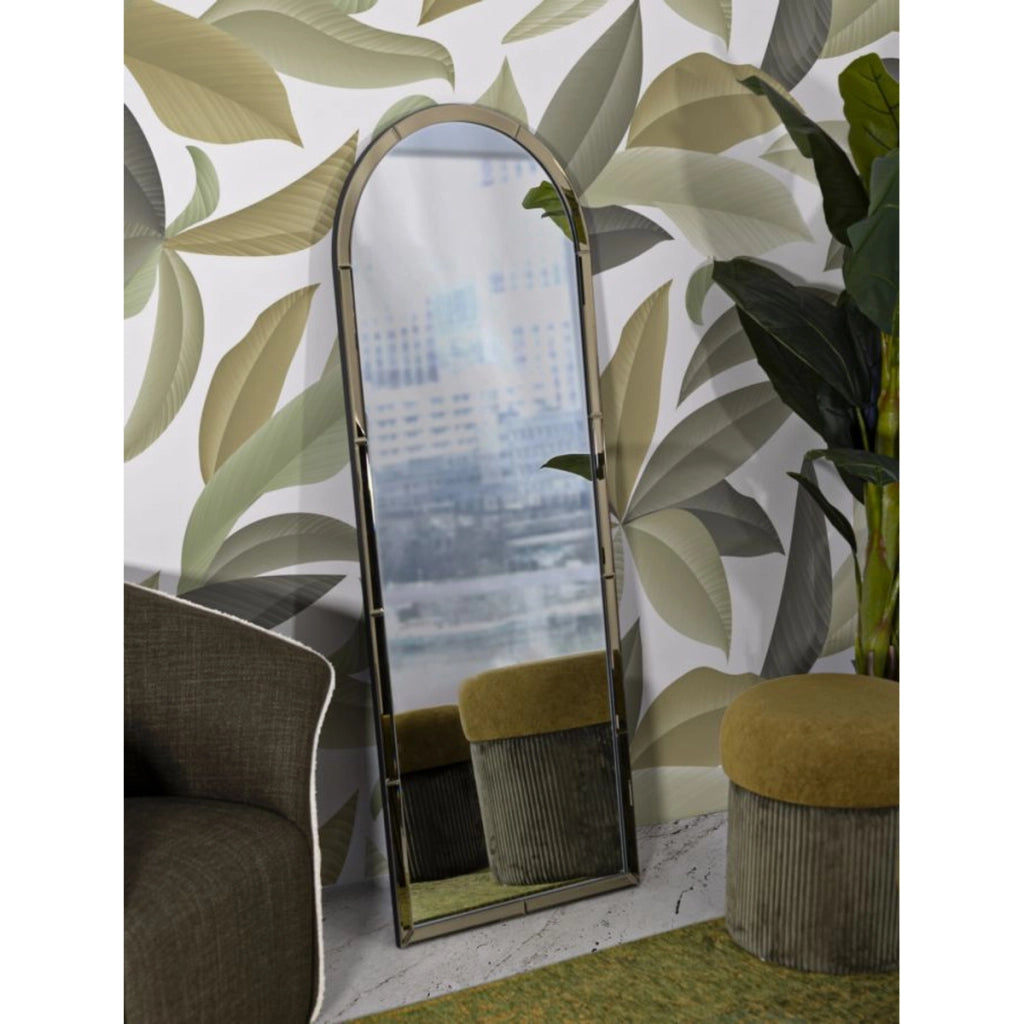 Specchio con Cornice VKH697, Oro, MDF, 150x55x2 cm