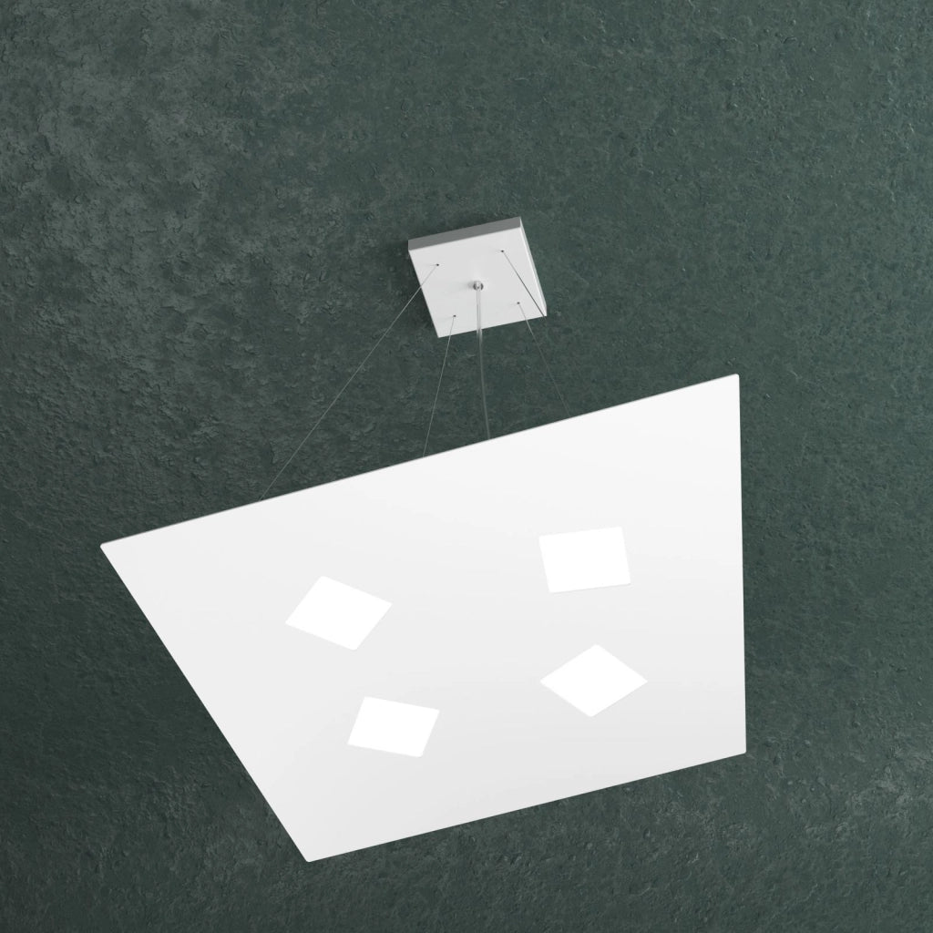 NOTE SOSPENSIONE 4 LUCI BIANCO 1140-S4-BI