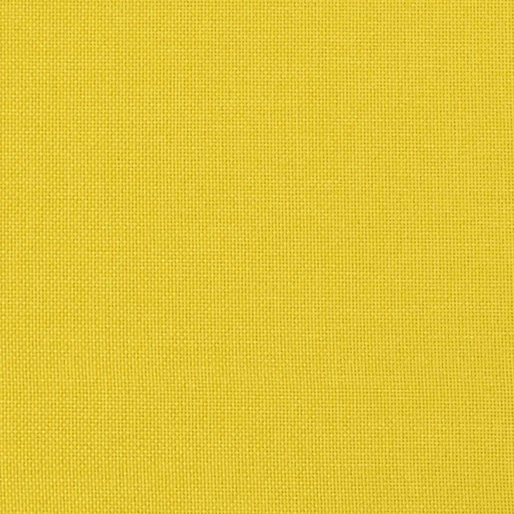 Cuscini da Divano 2 pcs Giallo Chiaro 45 x 45 cm Tessuto 42013920