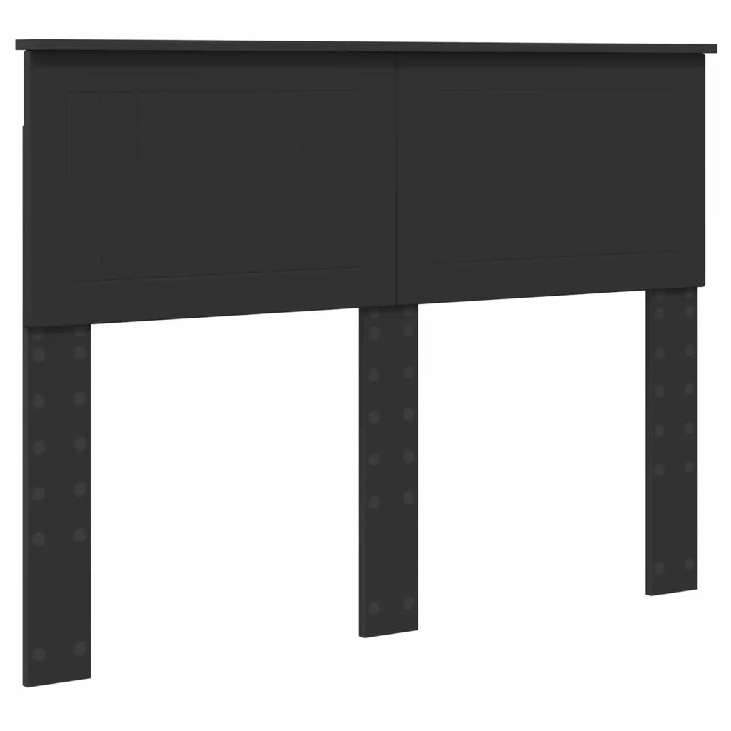 Struttura del letto Nero 120 x 190 cm Pino massello 3410628