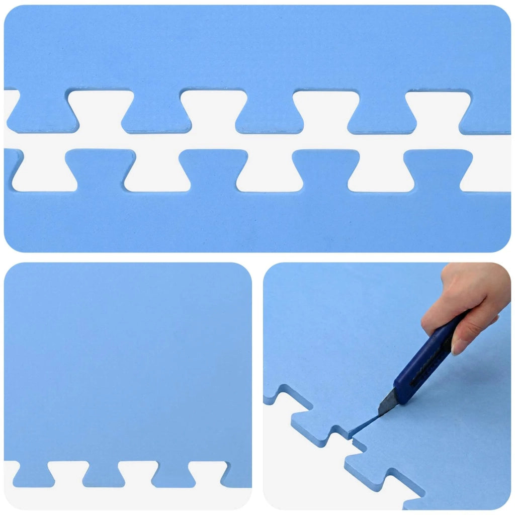 Tappeti 24 pcs Blu 8,64 m² Schiuma EVA 42040737