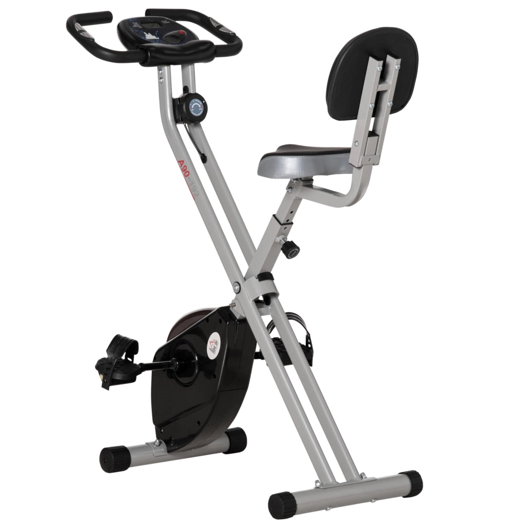Sedia da Allenamento Pieghevole con Schienale ¨C Minimal ¨C Grigio
