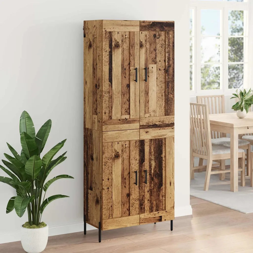 Credenza 2 pcs Legno vecchio Legno multistrato 3415606