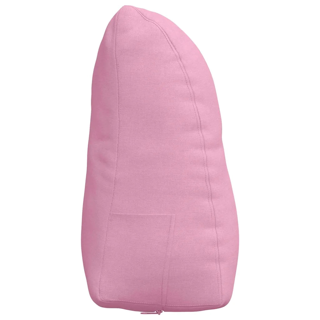 Cuscino per Schiena | Cuscino dorsale Rosa 45 x 24 x 50 cm Tessuto
