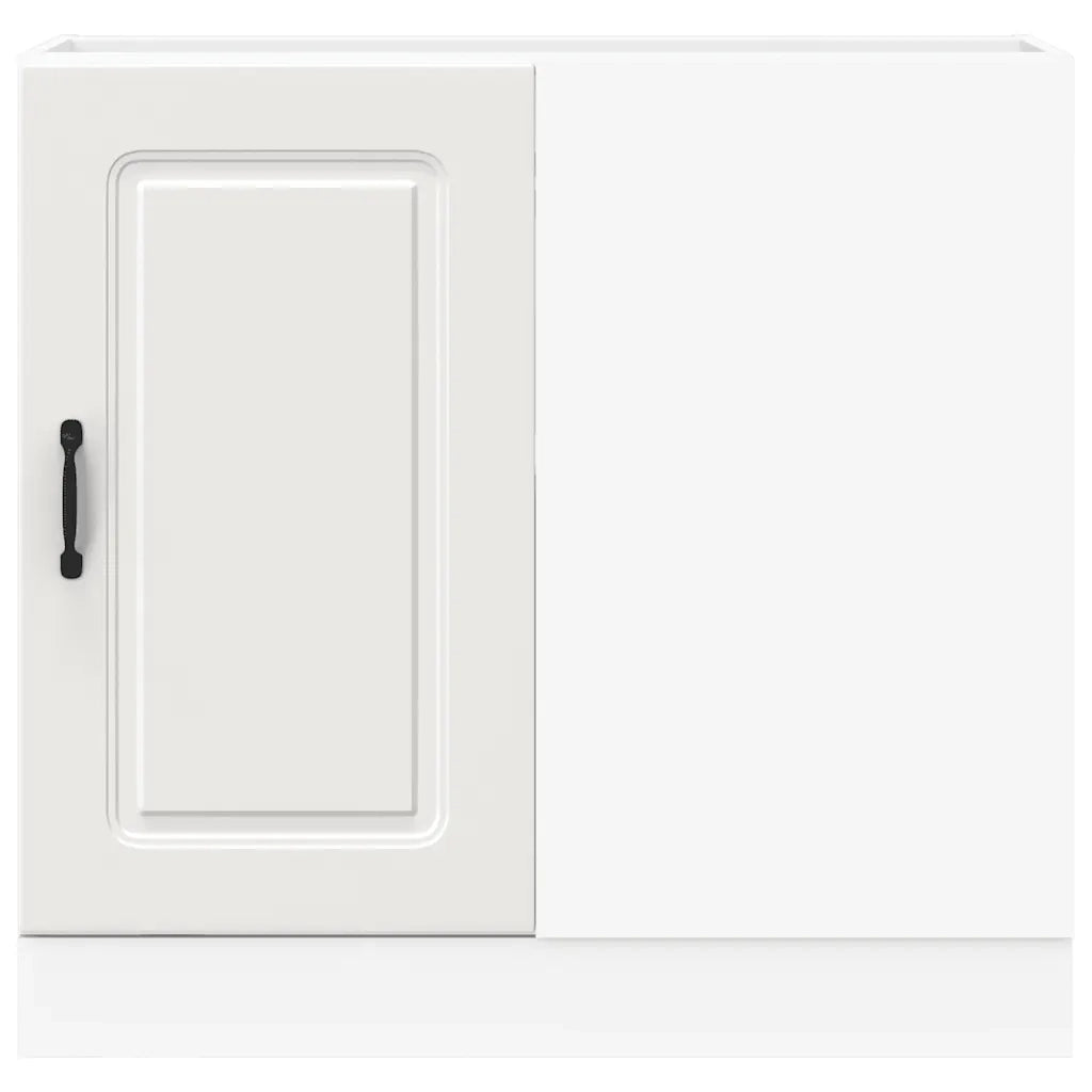 Mobile da cucina Kalmar con ampio spazio contenitivo 86 x 46 x 81,5 cm legno composito bianco 02_0050514