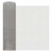 Rete per schermatura 40 x 1000 cm 6 Mesh Argento 42039649