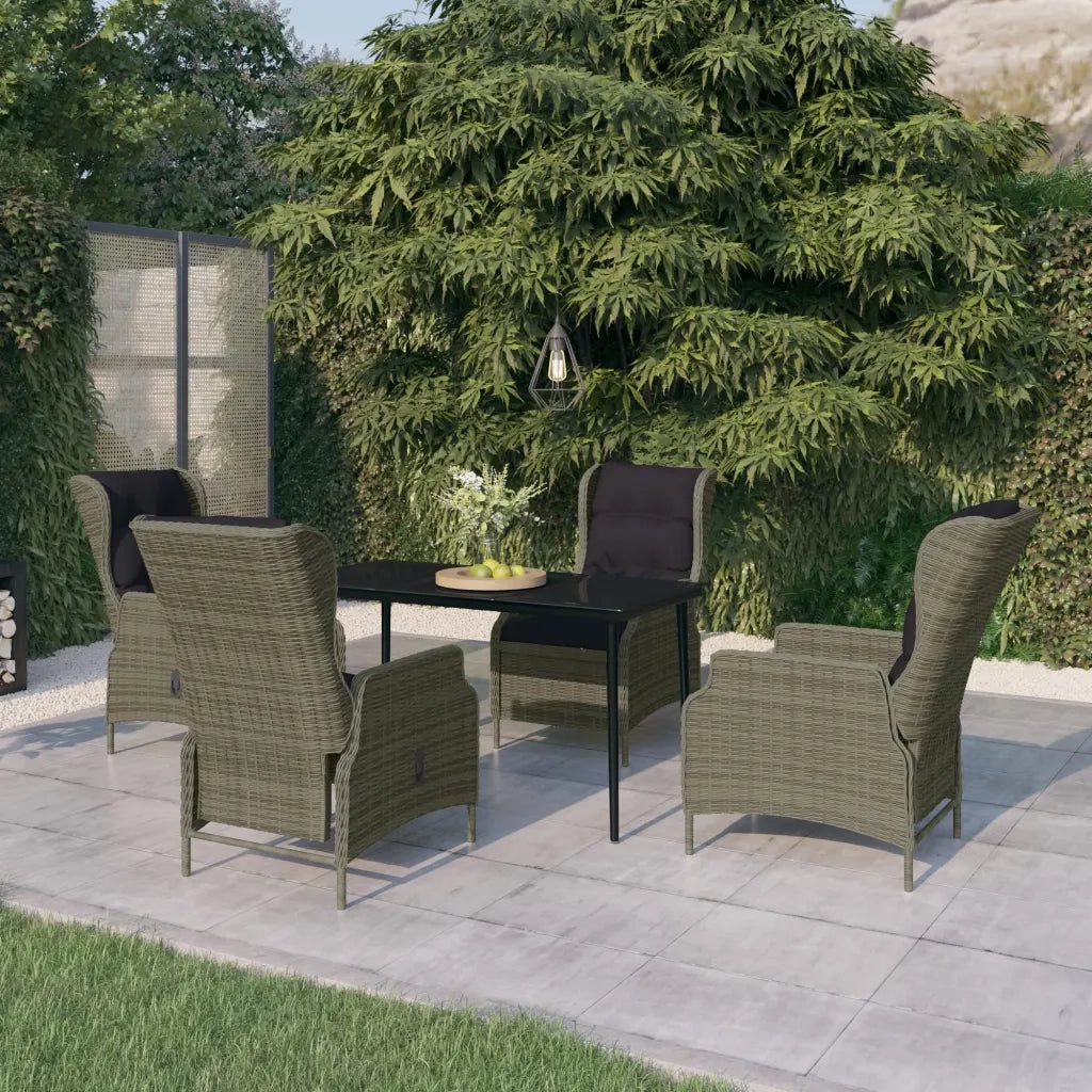 Set da Pranzo da Giardino Marrone 3099669