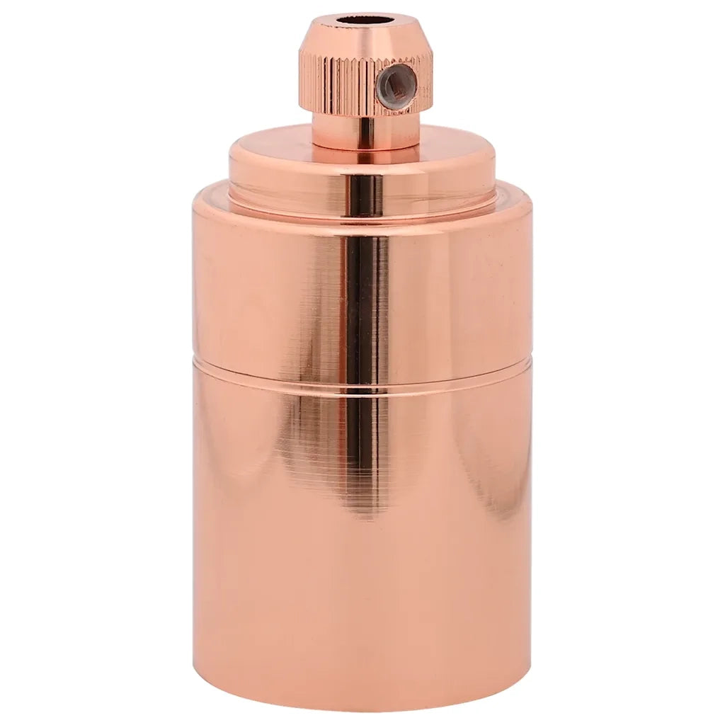 Portalampada 2 pz Oro Rosa E27 4106536