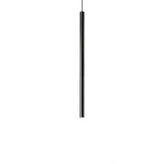 Lampada A Sospensione Ultrathin Sp D040 Round On-Off Nero Ideal-Lux