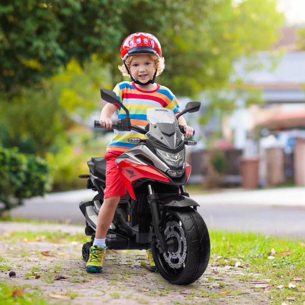 Motorino Elettrico per Bambini ¨C Minimal ¨C Rosso, con Luce e Musica