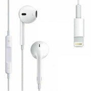 Trade Shop - Cuffie Auricolari Con Cavo Bluetooth Lightning Con Microfono Magnetici R6310 -