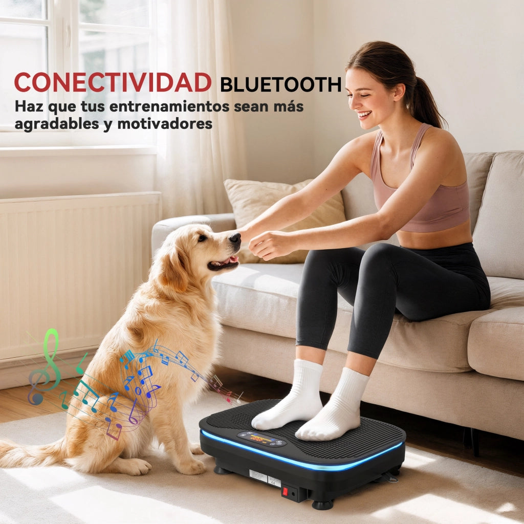Plataforma Vibratoria ¨C zephmum ¨C 99 Velocit¨¤ 3 Programmi Bluetooth LED