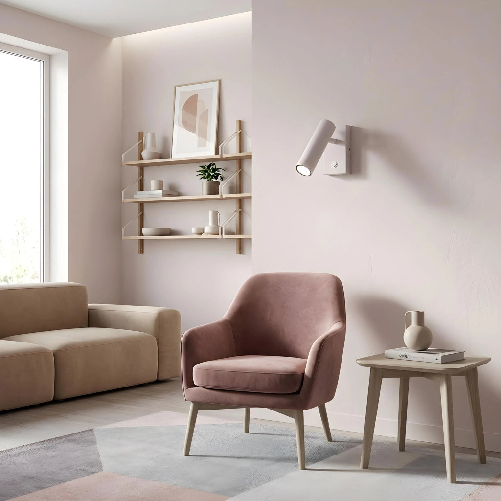 Applique da parete orientabile Axion Luminex 1xGU10 beige