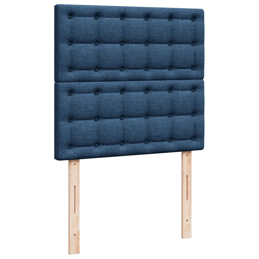 Giroletto a Molle con Materasso Blu 80x200 cm inTessuto 3291127