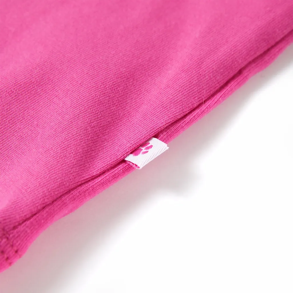 Maglietta da Bambina Rosa Scuro 104