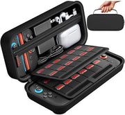 Pacchetto di accessori completo per Switch 2, comprensivo di un fodero robusto e una valigetta pratica per console e accessori.