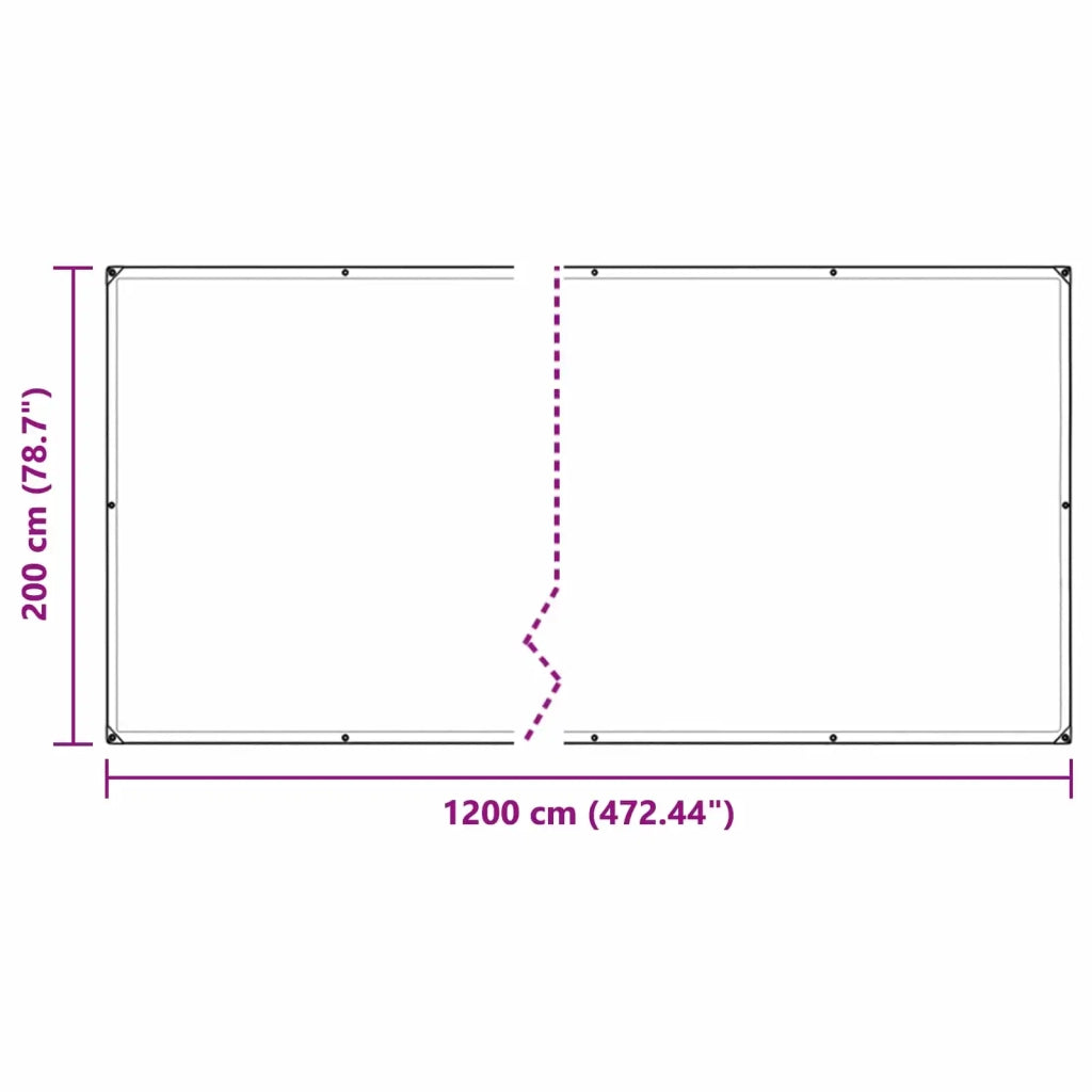 Copertura per Piante Trasparente 2 x 12 m PE 3429273