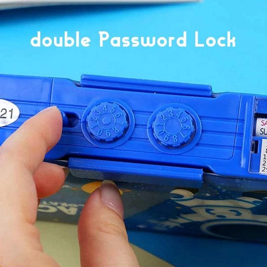 Pennoblocco per Bambini con Slot, Puntaspillo, Rostro e Tabellone Bianco