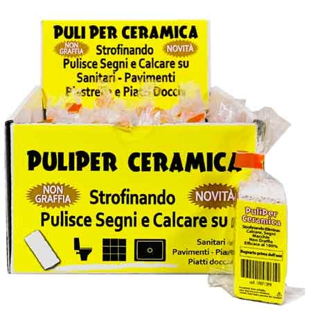ESPOSITORE PULITORE PER CERAMICA 'PULIPER' 25 pz