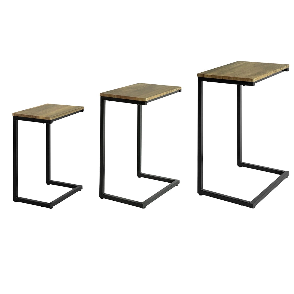 Set da 3 tavolini Tavolino impilabile Tavolino da Divano,Tavolini da soggiorno,FBT102-F