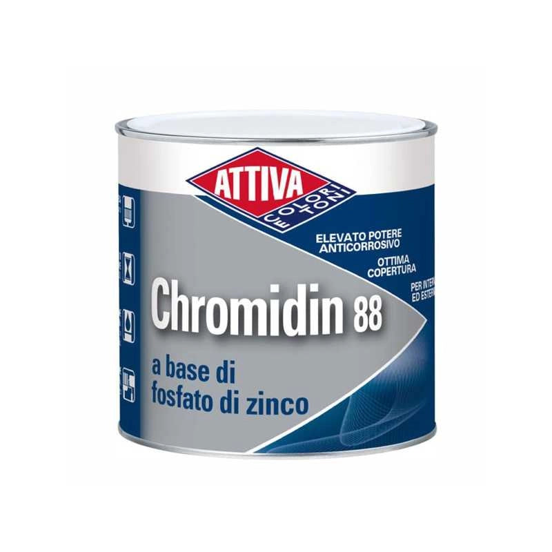 Antiruggine L 0,5 Arancio Chromidin 88 Attiva