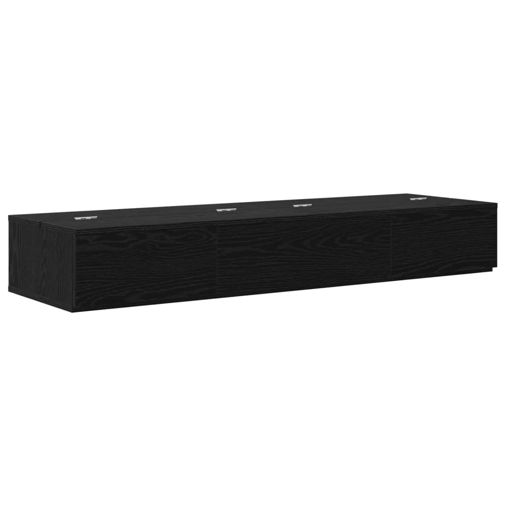 Scrivania studio Rovere Nero 110 x 40 x 19,5 cm 8006685