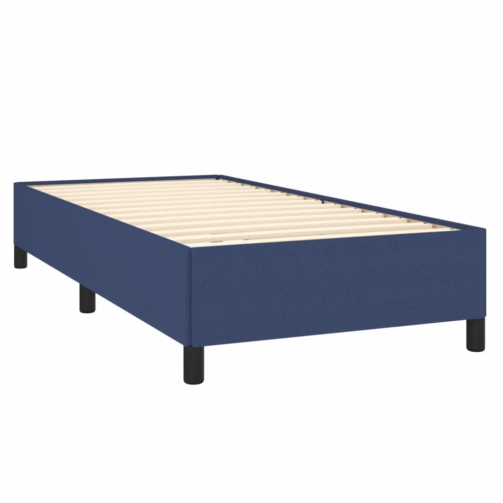 Giroletto senza Materasso Blu 90x190 cm in Tessuto 347032