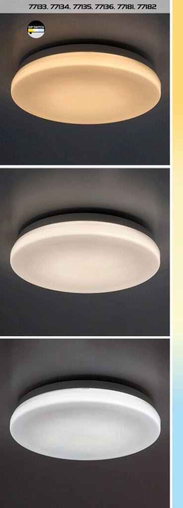 Plafoniera esterna Rabalux Lowar bianca LED 18W IP44