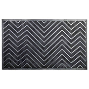 Zerbino in gomma nera 45x75x0,7