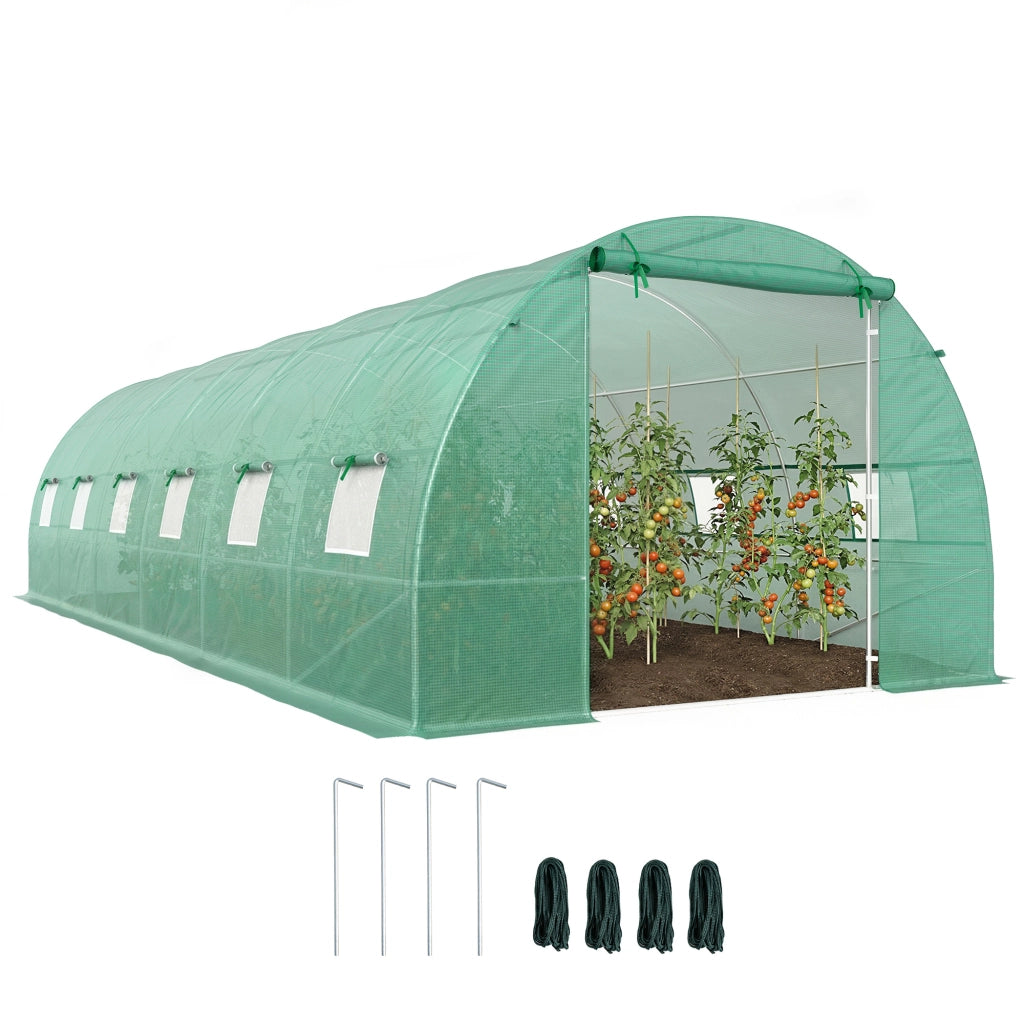 Serra da Giardino Tunnel ¨C Minimal ¨C Verde 8x3x2 m
