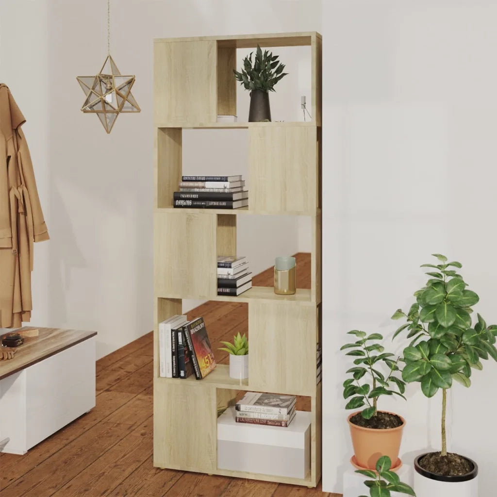 Libreria/Divisorio Rovere Sonoma 60x24x155 cm 809092