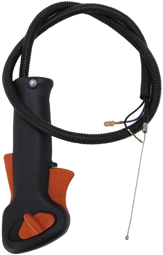 Vervanging Gashendel per FS90/FS160/FS180 - Gashendel per Tuintrimmer - Interruttore a Cavo - Cassetta in Plastica - Installazione Facile - Alta Compatibilità