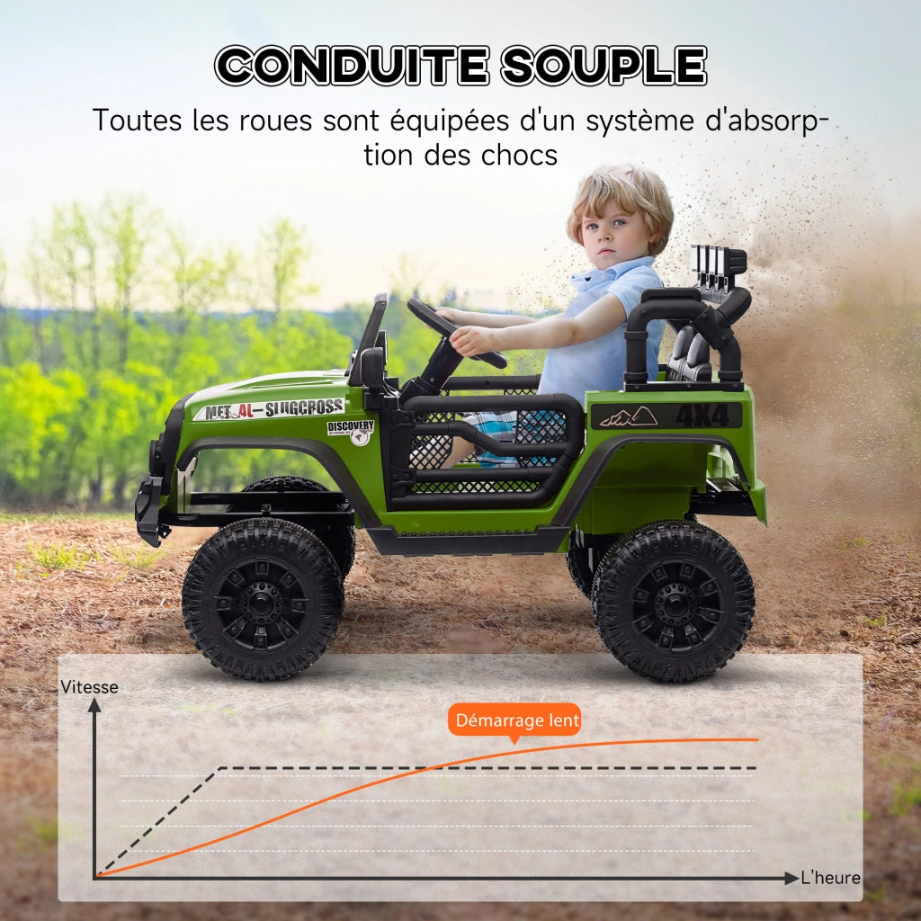 Auto elettrica per bambini ¨C Minimal ¨C Verde