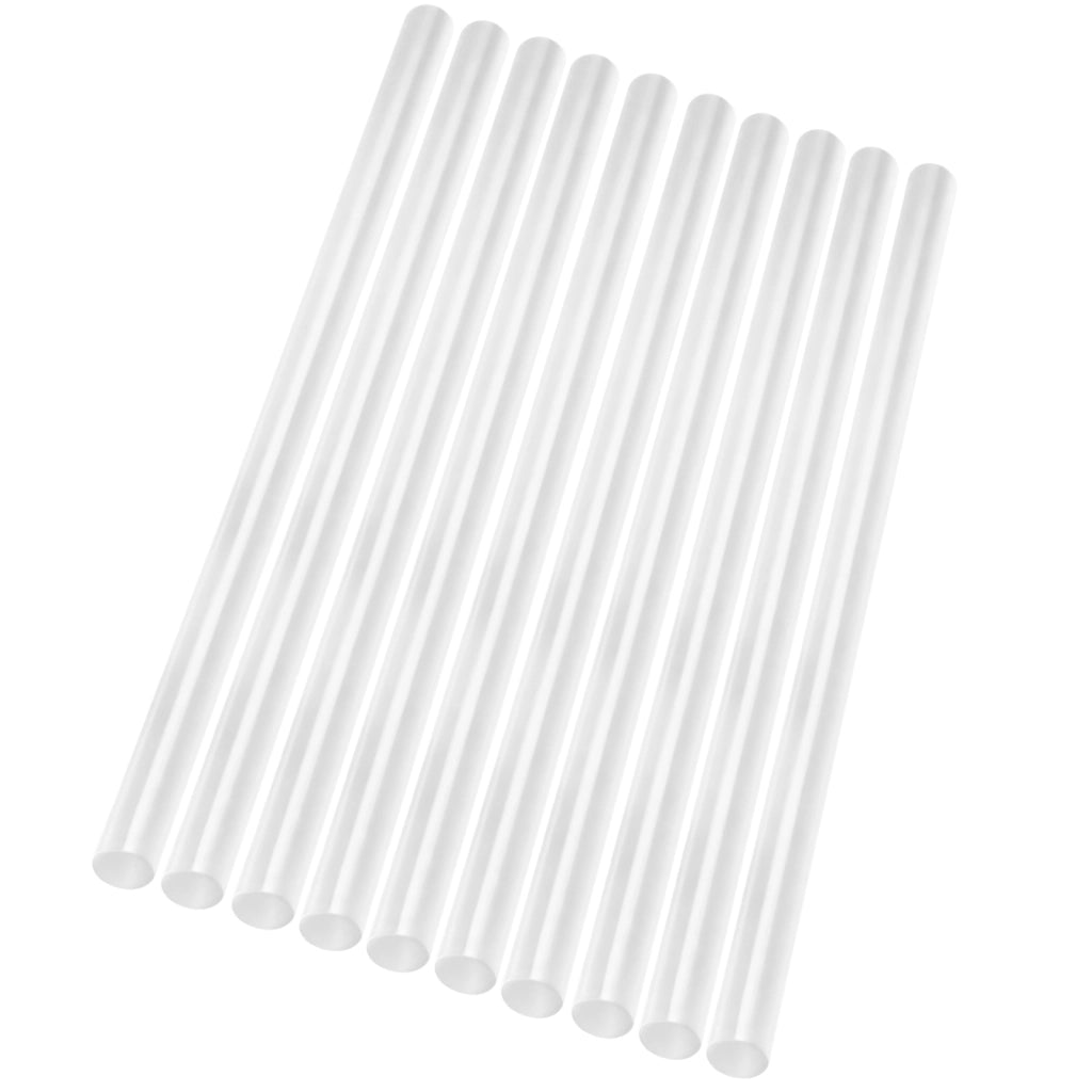 Confezione da 10 Bastoncini di Colla Termofusibile 7 x 180 mm Formato Stick Bianco Avizar