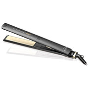GA.MA Piastra Elegance Gold: trafile larghe in ceramica e olio d'argan oro fluido, ceramica ion, effetto liscio o mosso a lungo, riscaldamento istantaneo, temperatura ideale fissa, pulsante chiudi piastra